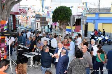 Pablo Rodríguez pregona las fiestas de El Ejido 2018 (Foto Antonio Alí)